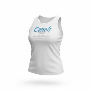 Source Unknown White Muscle Tee